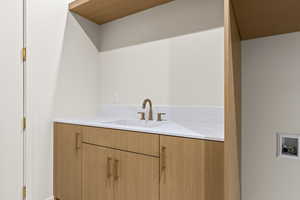 Sink in Laundry Room