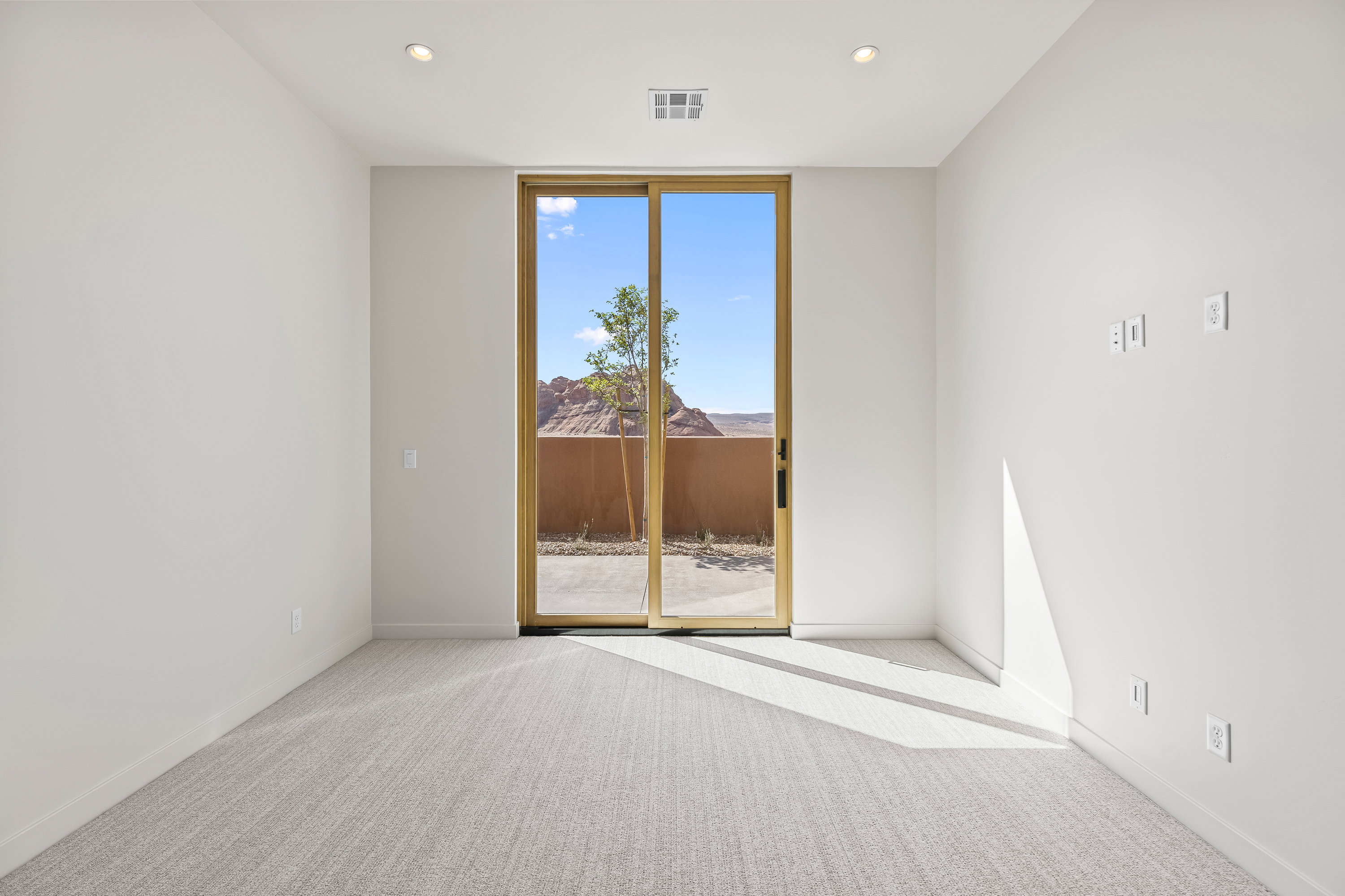 Bedroom 3 with Private Patio, Ensuite Bathroom & Walk in Closet