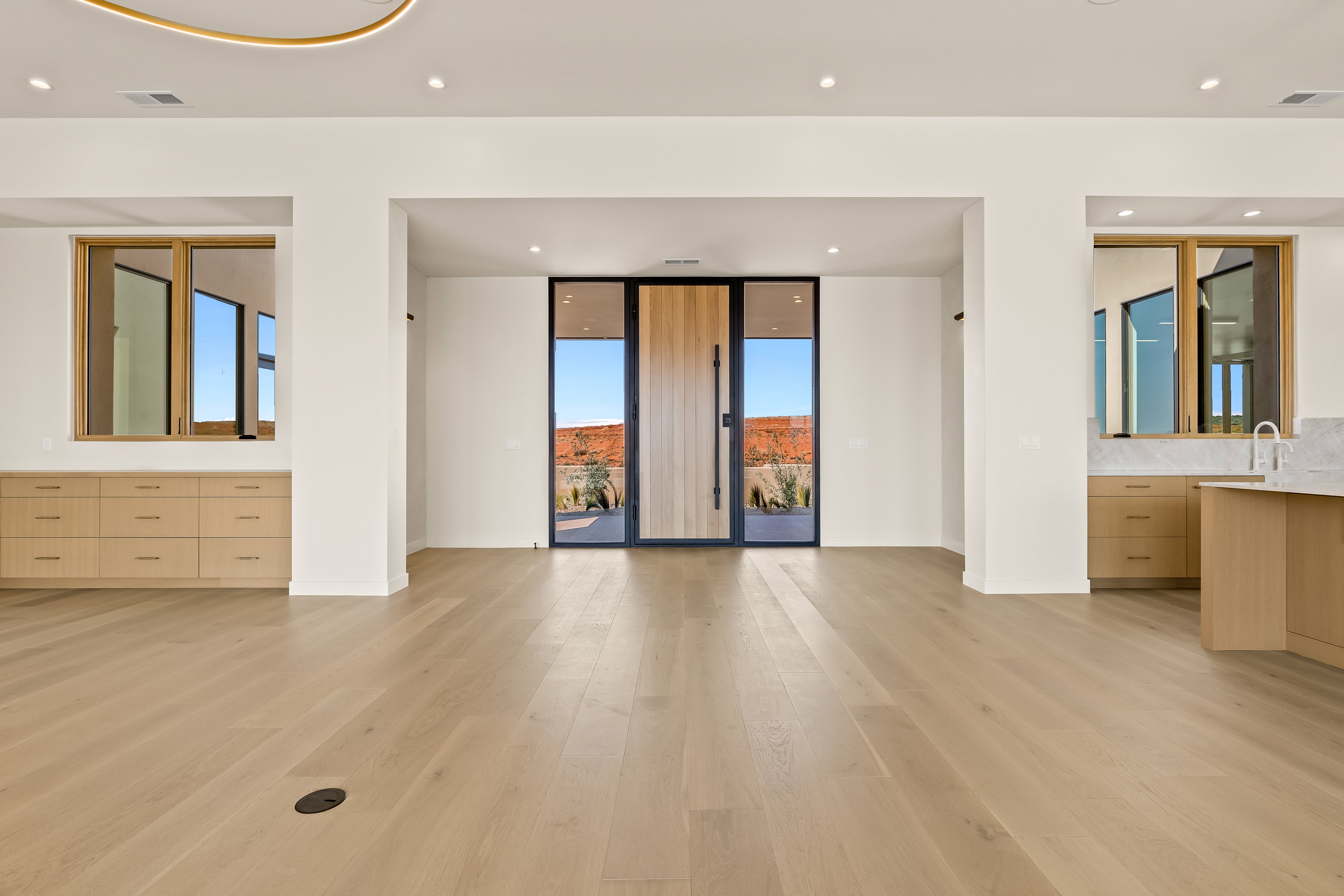 Elegant Entry with Lots of Natural Light