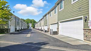 View of asphalt road