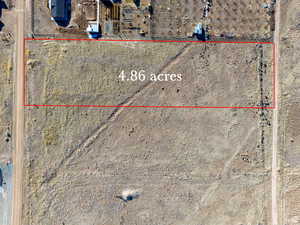 Map / location with property parcel outlined