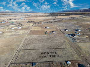View of rural area with a mountainous background