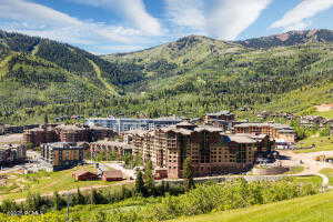 View of mountain backdrop