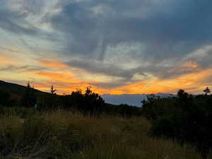 View of mountain background