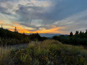 View of mountain backdrop