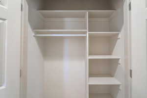 View of closet