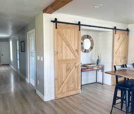 View of storage area