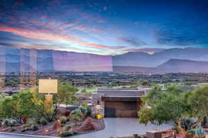 View of mountain backdrop
