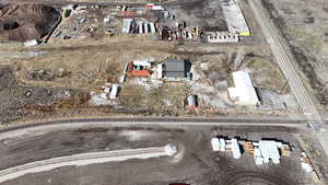Aerial view of property and surrounding area