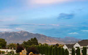 View of mountain background