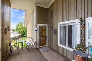 Entrance to property