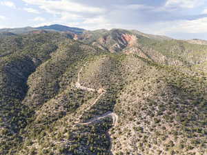 View of mountain background