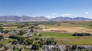 View of rural area featuring a mountainous background