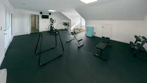 Exercise Room/GYM with heavy duty rubber flooring