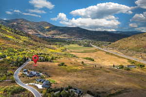 View of mountain backdrop