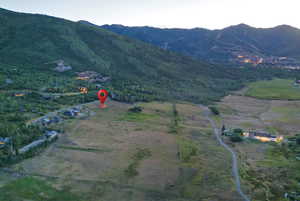 View of mountain backdrop