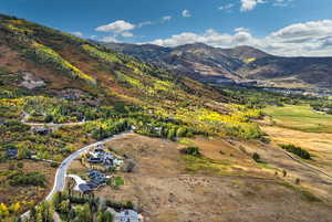 View of mountain background