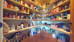 View of storage area