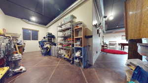 View of storage room