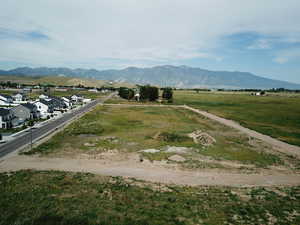 View of mountain background