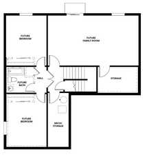View of room layout