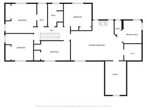 View of floor plan / room layout
