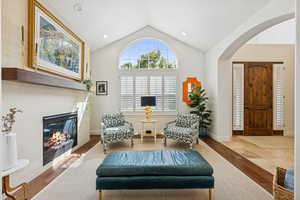 Sitting Area near the Entry Foyer