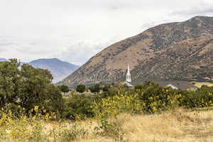 View of mountain backdrop