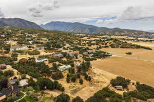 View of rural area with a mountainous background