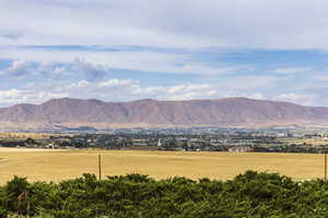 View of mountain backdrop