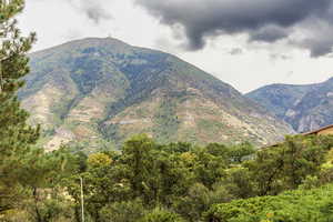 View of mountain backdrop