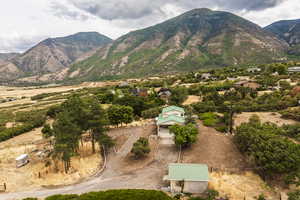 View of mountain background