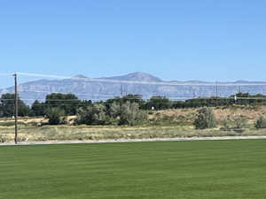 Mountain view from view across the street. No neighbors