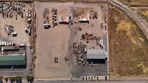 Aerial view of property's location