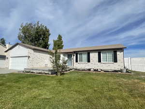 Side view of the front