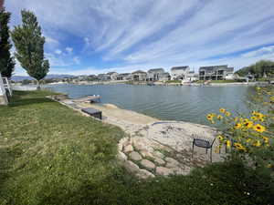 Paver patio perfect for a fire pit.