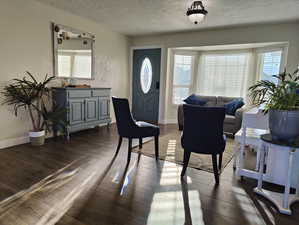 Entryway perfect for greeting guests and cozy conversations.
