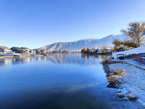 Gorgeous view of the mountains East of of the deck.