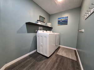Laundry room on main level