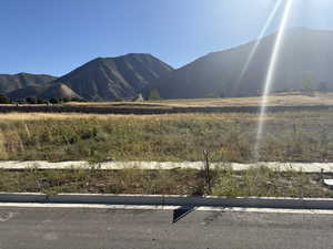 View of mountain background