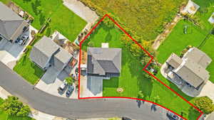 View of property location featuring property parcel outlined