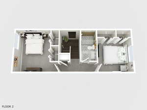 View of floor plan / room layout