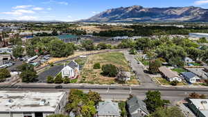 Aerial view of mountains