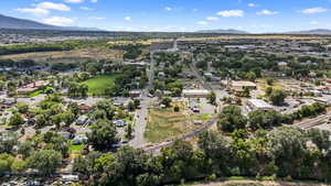 Aerial view of mountains
