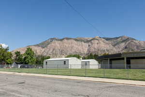 View of mountain backdrop