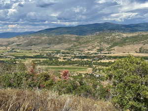 View of mountain background
