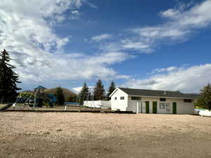 Pool house/playground