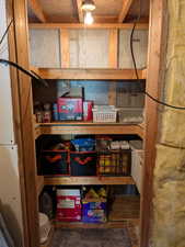 View of storage area