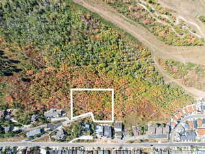 Map of property location with property boundaries highlighted