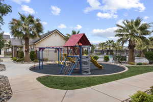 View of community playground